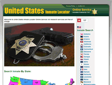 Tablet Screenshot of inmatelocator.us